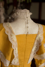 Load image into Gallery viewer, Edwardian Dress Gold