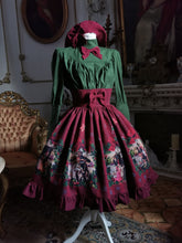 Load image into Gallery viewer, Edwardian Blouse Green