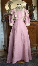 Load image into Gallery viewer, Edwardian Dress pink
