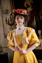 Load image into Gallery viewer, Edwardian Dress Gold
