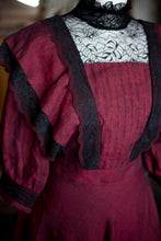 Load image into Gallery viewer, Edwardian Dress black
