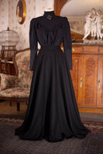 Load image into Gallery viewer, Edwardian Skirt Black
