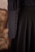 Load image into Gallery viewer, Edwardian Blouse Black
