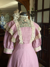 Load image into Gallery viewer, Edwardian Dress pink
