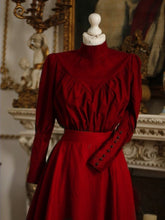 Load image into Gallery viewer, Edwardian Blouse Red
